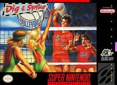 Carátula de Dig and Spike Volleyball