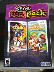 Carátula de Sega Fun Pack - Sonic And The Secret Rings And Monkey Ball Banana Blitz