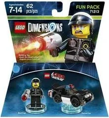 Carátula de The LEGO Movie - Bad Cop [Fun Pack] #71213
