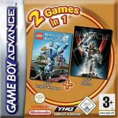 Carátula de 2 Games In 1: LEGO Knights' Kingdom & Bionicle