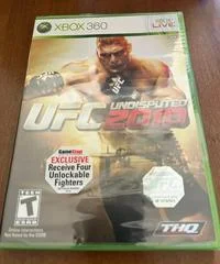 Carátula de UFC Undisputed 2010 [Gamestop Exclusive]