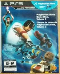 Carátula de PlayStation Move Demo Disc Volume 3