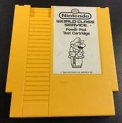 Carátula de Power Pad Test Cartridge