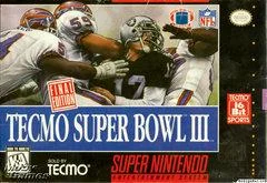 Carátula de Tecmo Super Bowl III