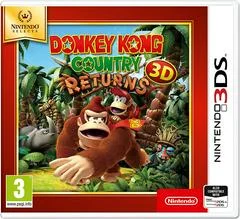 Carátula de Donkey Kong Country Returns 3D [Nintendo Selects]