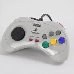 Carátula de White Sega Saturn Controller