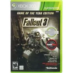 Carátula de Fallout 3 [Game Of The Year Platinum Hits GameStop]