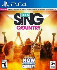 Carátula de Let’s Sing: Country