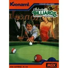Carátula de Konami's Billiards