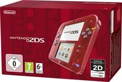 Carátula de Nintendo 2DS Transparent Red