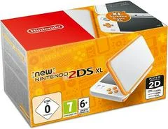 Carátula de New Nintendo 2DS XL White + Orange