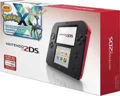 Carátula de Nintendo 2DS Crimson Red [Pokemon X Pre-installed]