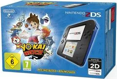 Carátula de Nintendo 2DS Black + Blue [Yo-Kai Watch Pre-installed]