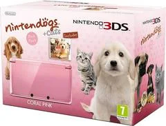 Carátula de Nintendo 3DS Coral Pink [Nintendogs + Cats Bundle]
