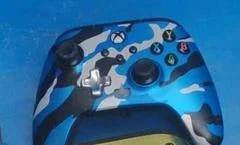 Carátula de PowerA Blue Camo Controller