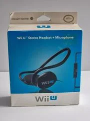 Carátula de Wii U Stereo Headset + Microphone
