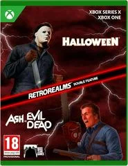 Carátula de Halloween And Ash Vs Evil Dead RetroRealms Double Feature