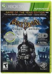 Carátula de Batman: Arkham Asylum [Game Of The Year Edition Platinum Hits]