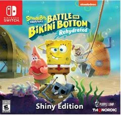 Carátula de SpongeBob SquarePants Battle for Bikini Bottom Rehydrated [Shiny Edition]