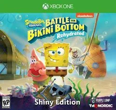 Carátula de SpongeBob SquarePants Battle for Bikini Bottom Rehydrated [Shiny Edition]