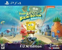 Carátula de SpongeBob SquarePants Battle for Bikini Bottom Rehydrated [Fun Edition]