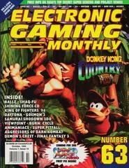 Carátula de Electronic Gaming Monthly [Issue 63]