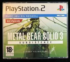 Carátula de Metal Gear Solid 3 Subsistence [Not For Resale]