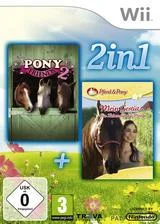 Carátula de 2 In 1: Pony Friends 2 + My Riding Stables - Life With Horses