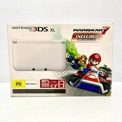Carátula de Nintendo 3DS XL White [Mario Kart 7 Pre-Installed]