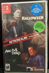 Carátula de Halloween And Ash Vs Evil Dead RetroRealms Double Feature [Walmart Bonus]