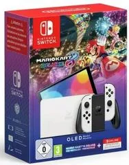 Carátula de Nintendo Switch OLED [Mario Kart 8 Deluxe +12 Month Subscription]
