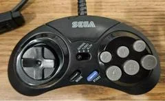 Carátula de Sega Genesis 6 Button Controller MK-1470 Turbo