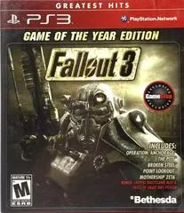 Carátula de Fallout 3 [Game Of The Year Greatest Hits GameStop]