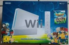 Carátula de White Nintendo Wii System [Inazuma Eleven Strikers Pack]