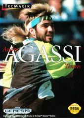 Carátula de Andre Agassi Tennis