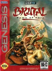 Carátula de Brutal Paws of Fury