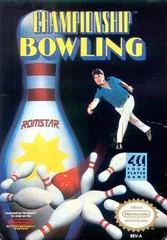 Carátula de Championship Bowling