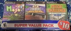 Carátula de Super Value Pack: Mojo!, Strike Force Bowling, Puzzle Challenge