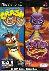 Carátula de Crash Twinsanity & Spyro A Hero's Tail Demo [E3 2004 Limited Edition]