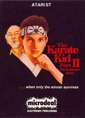 Carátula de The Karate Kid Part II: The Computer Game