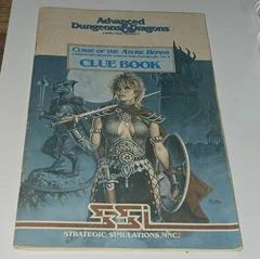 Carátula de Curse Of Azure Bonds Clue Book