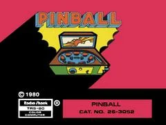 Carátula de Pinball