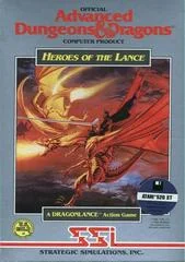 Carátula de Advanced Dungeons & Dragons Heroes Of The Lance