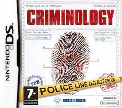 Carátula de Criminology