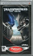 Carátula de Transformers: The Game [Platinum]
