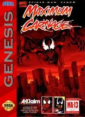 Carátula de Spiderman Maximum Carnage