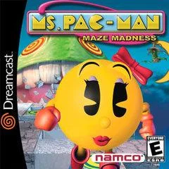 Carátula de Ms. Pac-Man Maze Madness