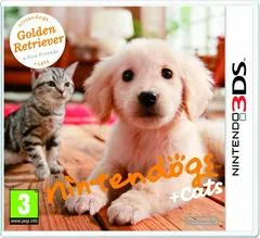 Carátula de Nintendogs + Cats: Golden Retriever & New Friends