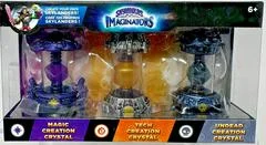 Carátula de Skylanders Imaginators Creation Crystal Triple Pack [Magic, Tech, Undead]