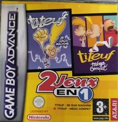 Carátula de 2 Games In 1 : Titeuf Ze Gag Machine & Mega Compet